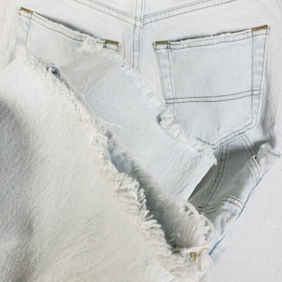 Abercrombie & Fitch 90s Straight Ultra High Rise Carpenter Jean Light Wash 26R - Picture 10 of 14